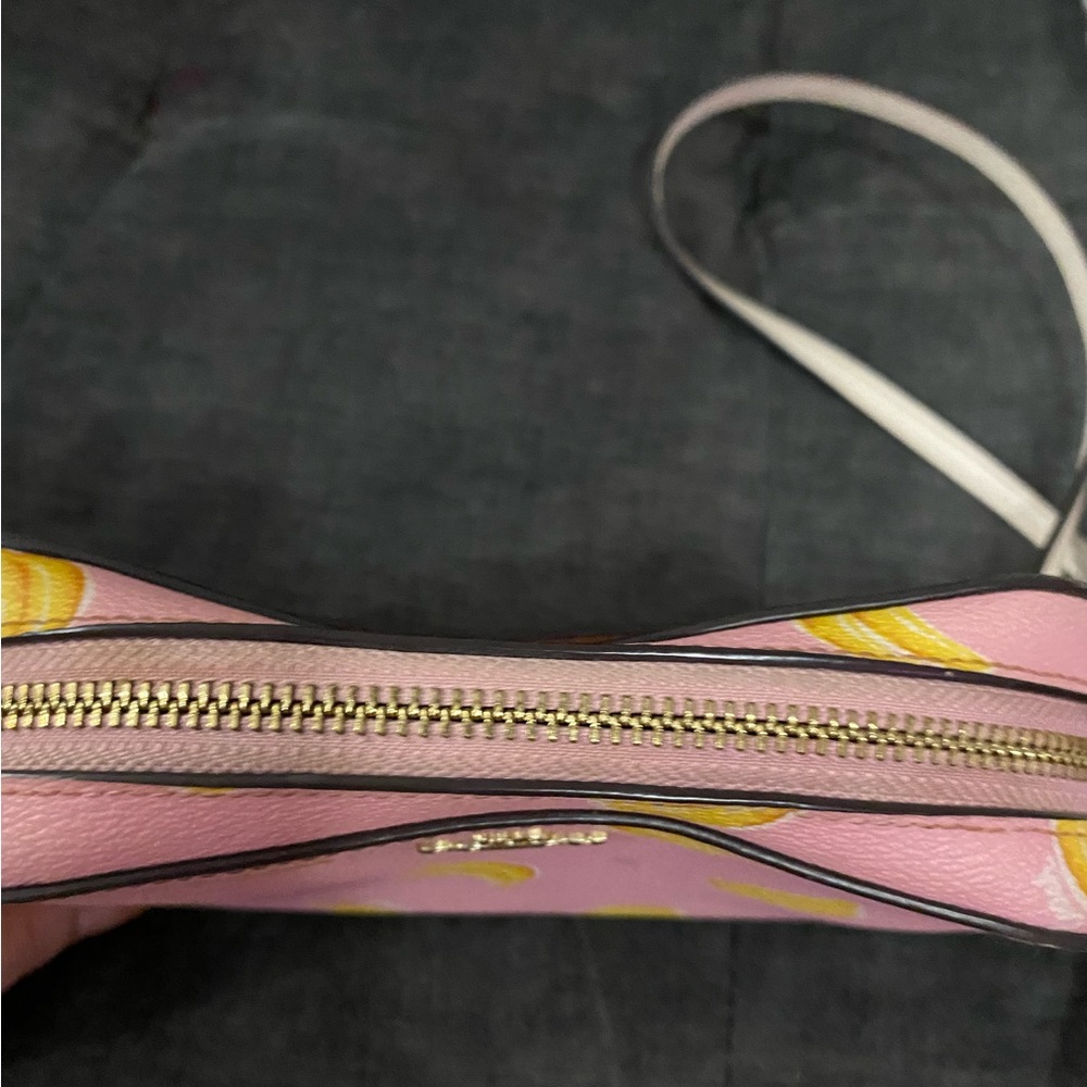 COACH Camera Bag in Banana Print - Picture 6 of 7